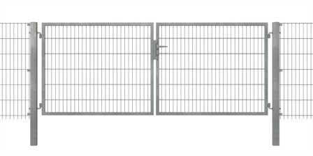 symmetrische Tore Füllung 6/5/6 mm - feuerverzinkt